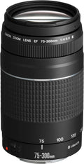 Objectifs Canon | 300 mm, Noir – EF 75- f/4.0-5.6 III Objectif [Ancien Modèle]