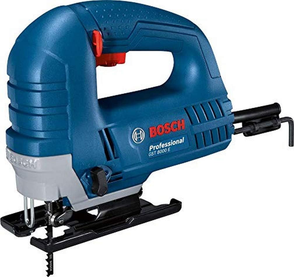 Outillage électroportatif Bosch Professional | Bleu/Gris/Noir, scie sauteuse GST 8000 E (avec 1 lame de scie T144 D