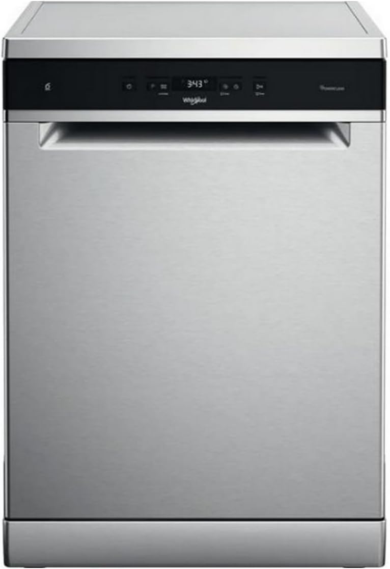 Whirlpool Lave-vaisselles standards, 850 x 600 x 590 mm – inox | WFC 3C34 P X Lave-vaisselle à installation libre