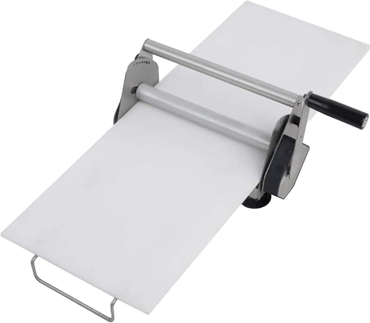 Laminoirs à pâte GJBMXSM | 300 g (6 croissants), 30,5 cm – 39,4 cm | Blanc/Gris, Laminoir à Pâte Manuel Pliable