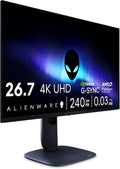 Écrans PC, 3840x2160 – Noir | Alienware 27 Écran PC Gaming AW2725Q, 4K UHD ( ) – Compatible NVIDIA G Sync | AMD FreeSync Pro