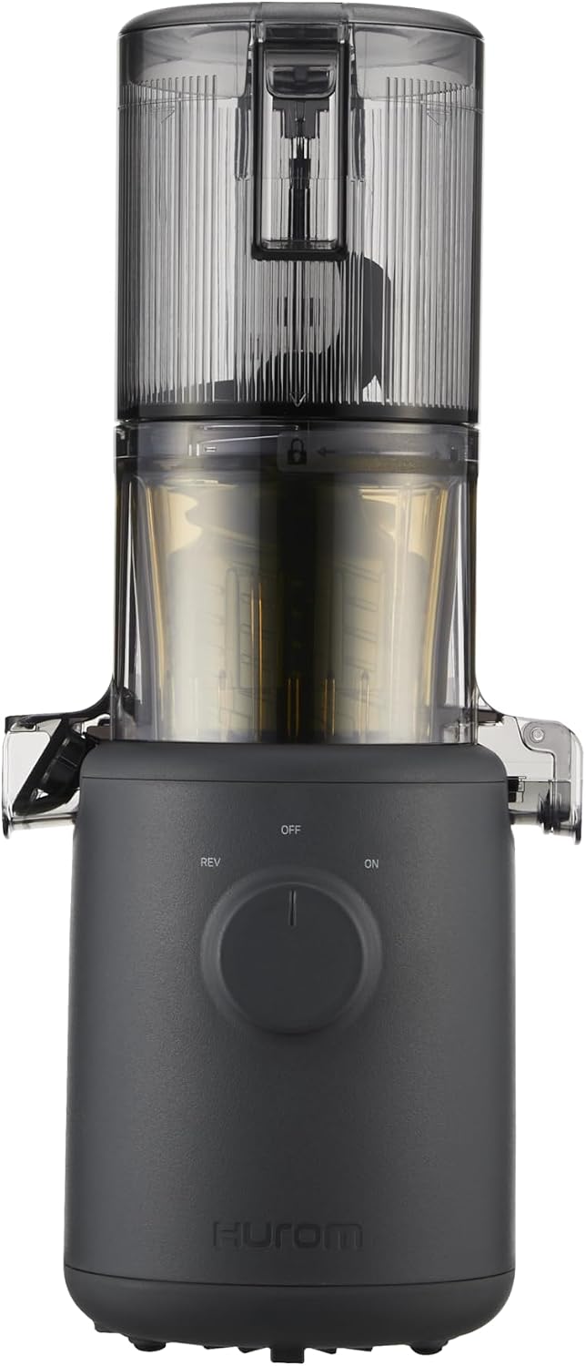 Hurom centrifugeuse, 220 ml – Charcoal | Extracteur de jus, Extracteur à Jus de Fruits et Legumes – Presse à Froid