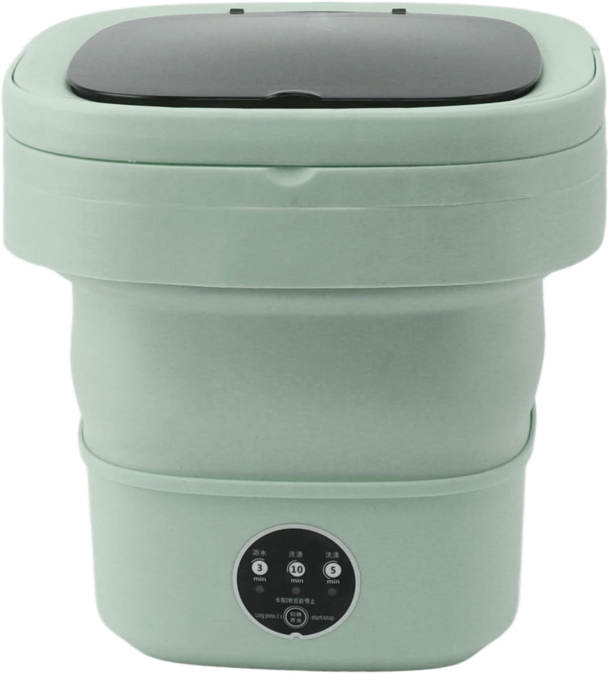 lave-linge Sorandy | 100-240 V, TPE et PP – Vert | Petite Machine à Laver Portable, Lave Linge Multifonctionnel de Grande Capacité