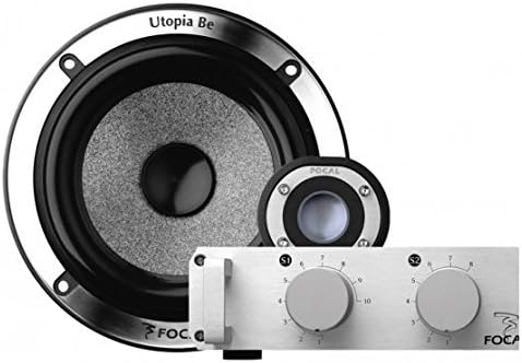 Focal Enceintes, 16.5 cm – 160 W | Noir/Argent, Access Series 165 AS3 Component Car Speakers 3-Way 6.5 by