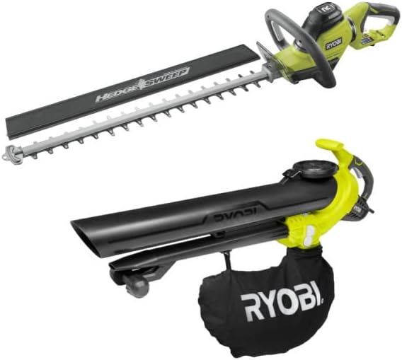 broyeur RYOBI – 600 W | 3000 W, Noir/Jaune