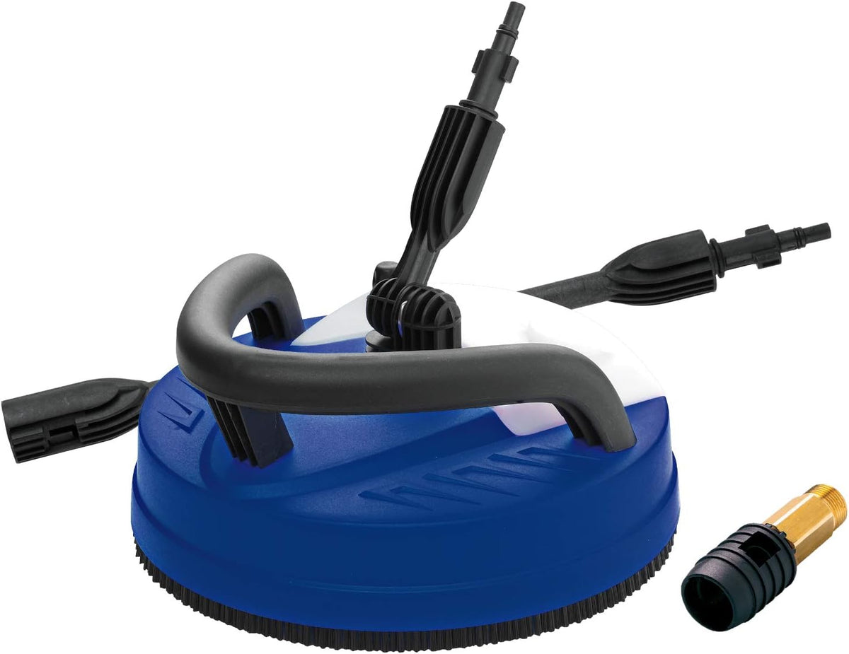 Nettoyeurs haute-pression AR Blue Clean | Bleu/Noir, Patio Cleaner Deluxe – Accessoire de Lavage pour Nettoyeur Bleu