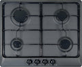 table de cuisson Plados, 600 x 510 mm – 60 cm | noir mat, Plaque de cuisson STAR60 à gaz encastré 4 brûleurs