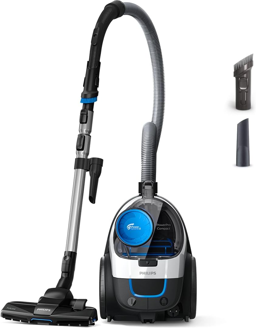 Aspirateurs Philips | 900 W, Noir/Argent/Bleu