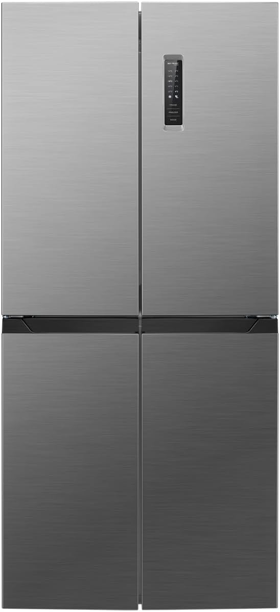 réfrigérateur Bomann | frigo, 362 L – 173 L | 121 L, 52 L – 142,5x49,5x56 cm | Inox, et Congélateur KG7358 – Congélateur | Éclairage LED