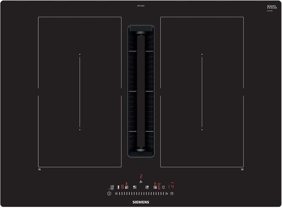 Tables de cuisson SIEMENS | 70 cm, Noir