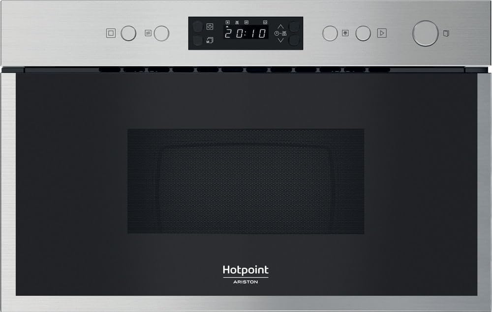 Fours micro-ondes Hotpoint ARISTON – 22 litres | Noir/Argent, Micro ondes Encastrable HAM2120X