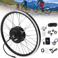 Cyclisme LZDOYY – 20/24/26/27,5/28/29/700c pouces | 36 V, 250 W – Noir/Argent | Kit de Conversion de vélo électrique 20