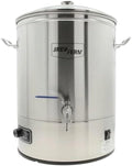 Cuves de fermentation Brewferm | 30 L, Argent – cuve électrique Brewer