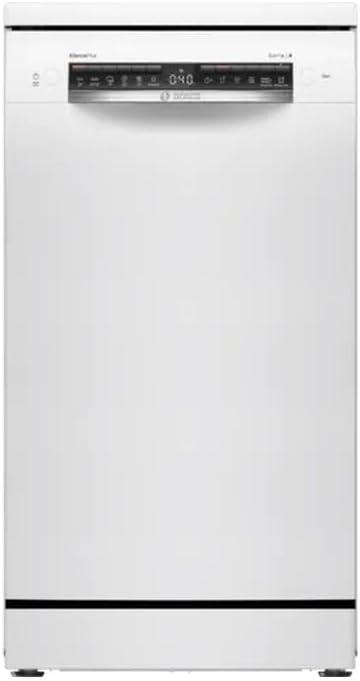 Lave-vaisselles standards Bosch | 45 cm, Blanc – Lave-vaisselle libre | Home Connect, SPS4HMI49E