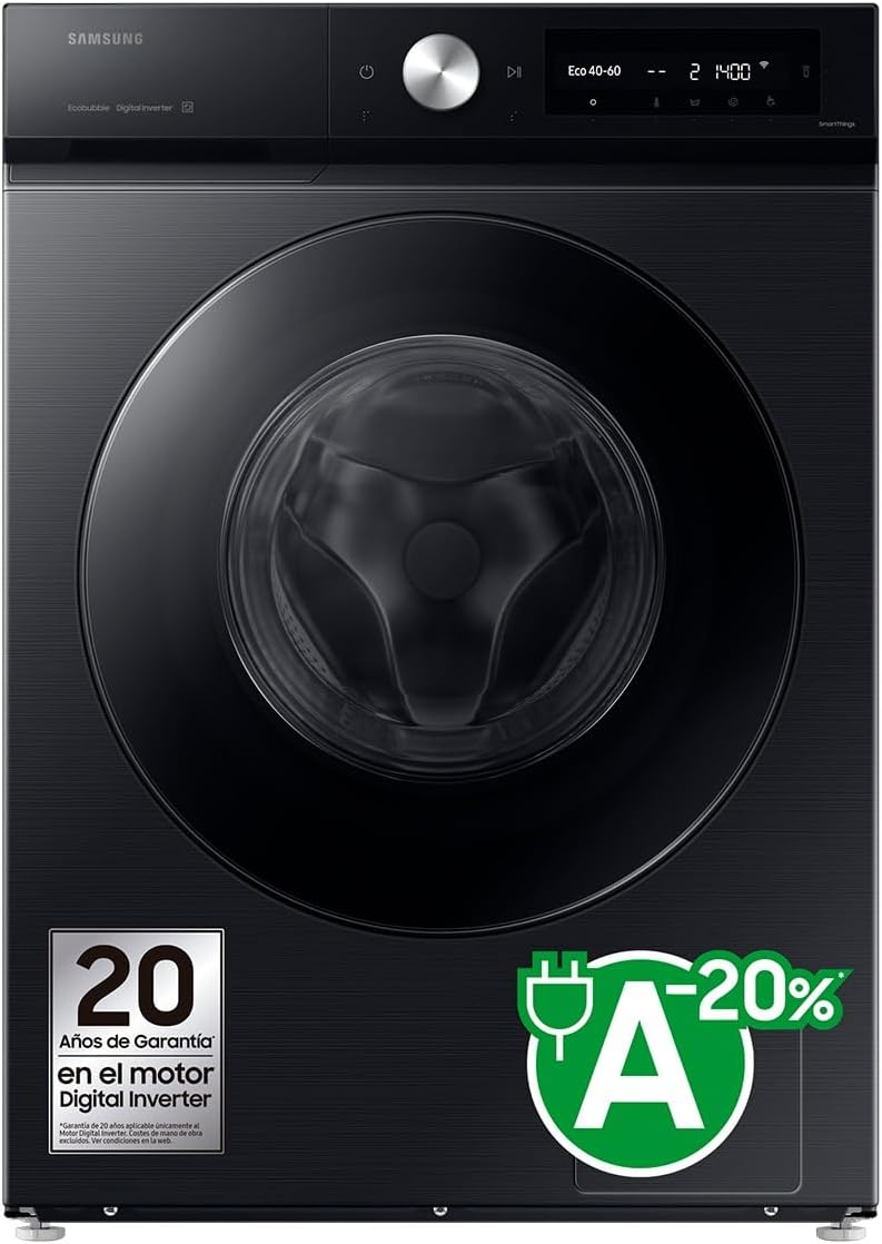 lave-linge Samsung | machine à laver, Noir – Lave linge Frontal WW11DB7B94GB