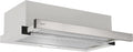 Candy Hottes aspirantes, 60 cm – 125 W | 60 dB, Acier Inoxydable/Blanc – CBT6130/3X Hotte télescopique | 2 niveaux de puissance