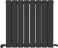 iBathUK Radiateurs, Anthracite – modern Horizontal radiateur à panneau plat