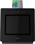 hotte aspirante Cecotec | 60 cm, Noir – 3 niveaux de puissance | éclairage LED et contrôle gestuel