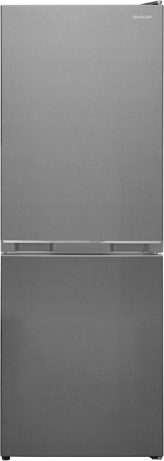 Sharp réfrigérateur, frigo – Argent | congélateur bas SJBB02DTXLF
