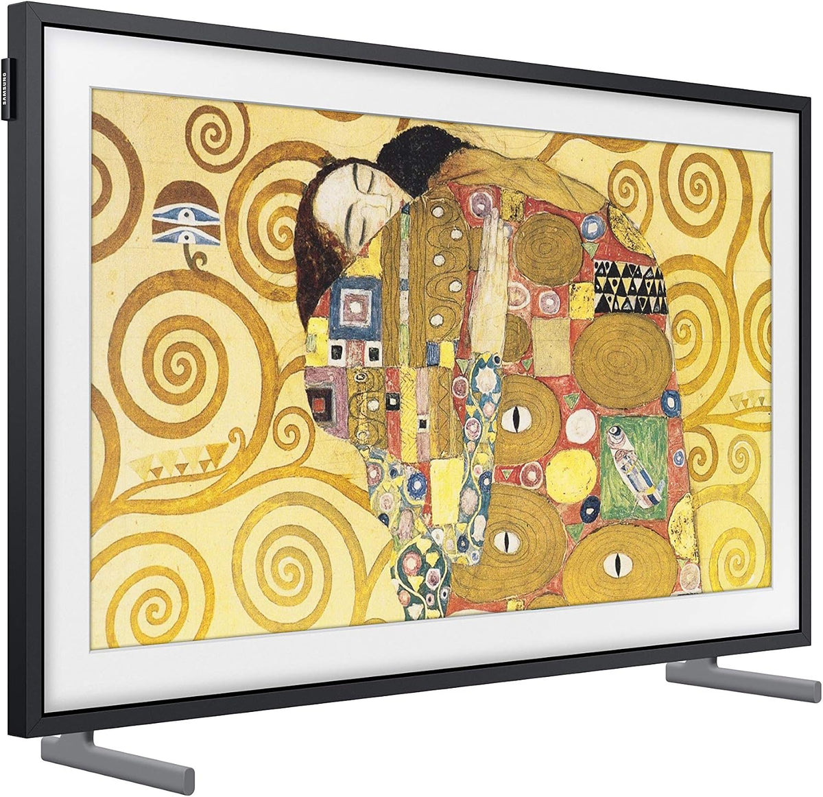 Samsung téléviseur, Noir/Blanc – QE32LS03TBK QLED FHD 2020 Smart TV 32' | Intelligence Artificielle, Multi View