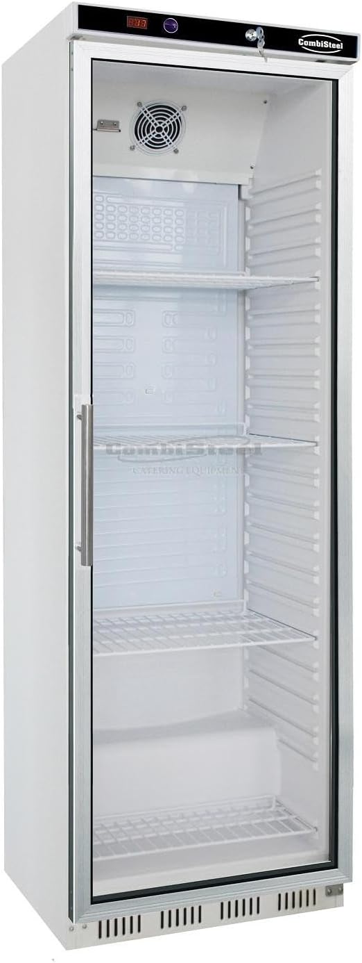 armoire CombiSteel | 350 L, Blanc – Réfrigérée Positive - Porte en Verre