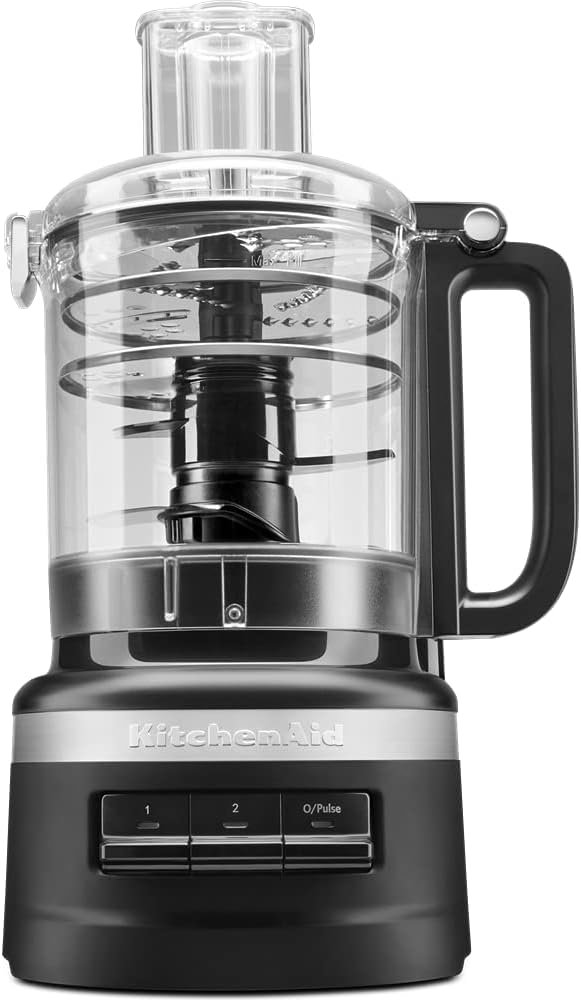 blender KitchenAid – 42 x 19,5 x 19 cm | 2,1 l, Noir/Métallique – Robot Alimentaire - noir mat