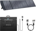 groupe électrogène Ecosonique Technology | 400 W, 40 V – Noir/Gris | Ecosonique Panneau solaire portable MC4