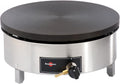 Électroménager spécialisé Krampouz | 40 cm, 6000w – Noir/Argent | Crêpière Fonte Inox - CGBIM4AA