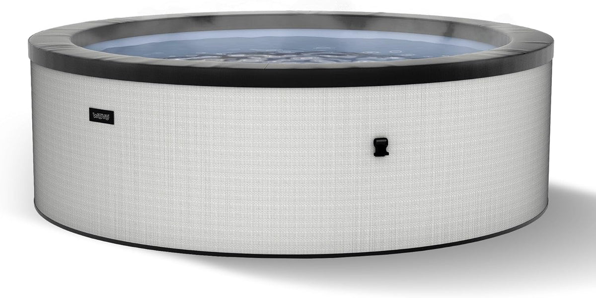 Bains à remous WAVE – Gris Graphite | Spa Tahoe Eco Foam, Spa extérieur Portable avec Chauffage Rapide – Matériau PVC Durable