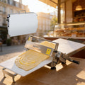 Soflightmok Laminoirs à pâte, 60×30 cm – Argent | Laminoir à PâTe Pliable avec Planches à Laminer, en Acier Inoxydable