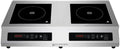 table de cuisson Dynasteel | plaque de cuisson, 1500 W – Noir/Argent | Plaque à Induction Double - 2000 +