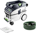 aspirateur eau et poussière Festool – Blanc/Noir/Vert | Aspirateur CLEANTEC CTL 26 EI - - 577898