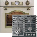 table de cuisson Kaiser | plaque de cuisson, 60 cm – 3,8 kW | Crème/Noir, Küchengeräte EH 6355 ElfEm+KCG 6383 Turbo - Kit four - Autonome