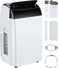 climatiseur portable TUFSPRAX | 12000 BTU, Blanc/Noir – Climatiseur Mobile Silencieux sans Unité Extérieure