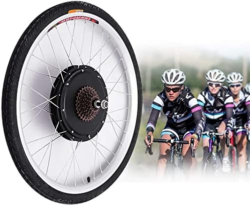 Cyclisme SENDERPICK | 36 V, 48 V – Noir/Argent | Kit de conversion de moyeu de moteur pour vélo électrique de 26'
