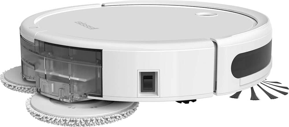 robot aspirateur Bissell | aspirateur robot, Blanc – SpinWave Robot | Aspirateur et Lave, Multi-Surfaces pour Tapis & Sols Durs