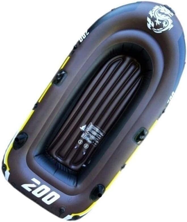 ELzEy Sports nautiques, Noir/Jaune/Blanc – Bateau de Natation Gonflable | Bateau de pêche, Pompe Gonflable puissante