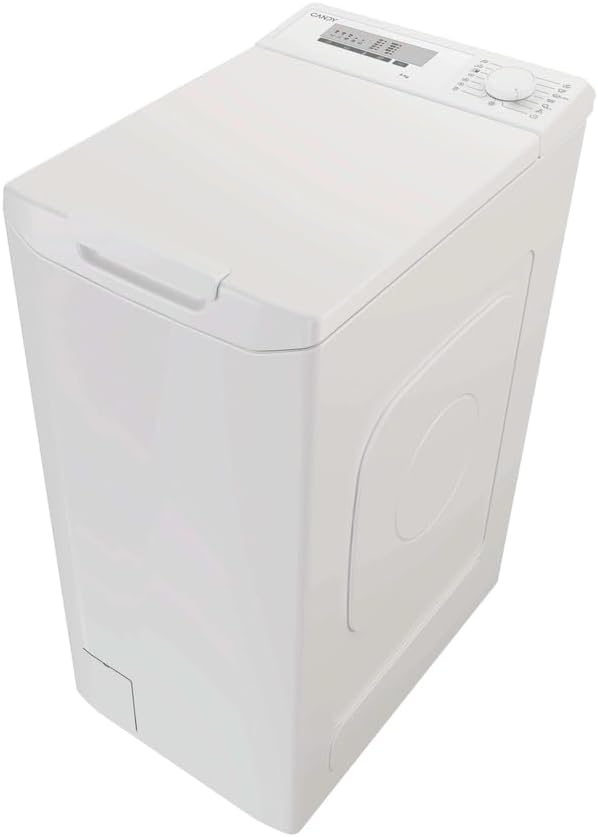 lave-linge CANDY | machine à laver, Blanc – EYTC1 06L2-S lavatrice Caricamento dall'alto 1000 Giri/min